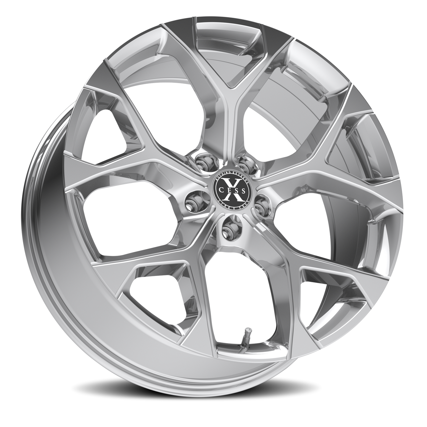 XCESS X05 5 FLAKE 20X8.5 35MM 5X112 CHROME | X05051235C