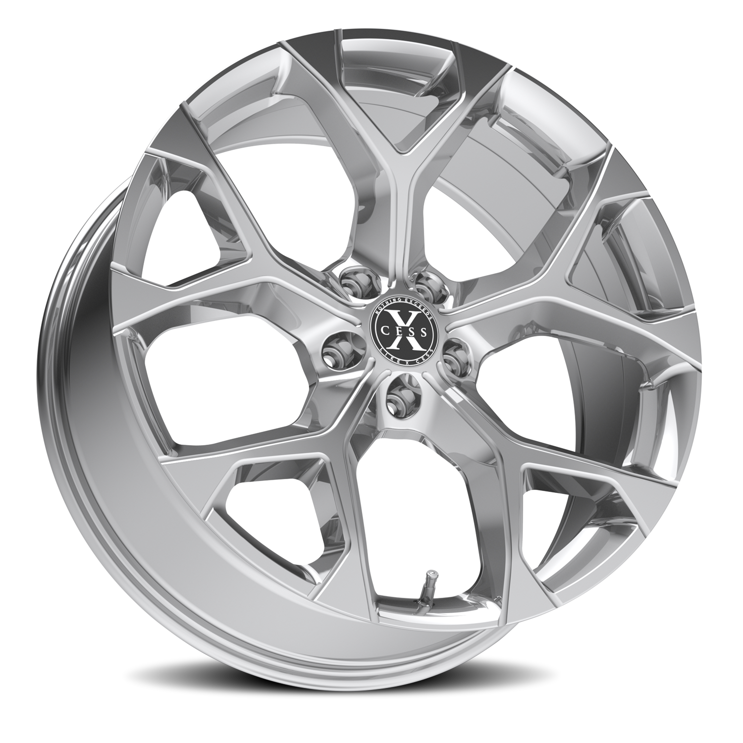 XCESS X05 5 FLAKE 20X8.5 35MM 5X112 CHROME | X05051235C