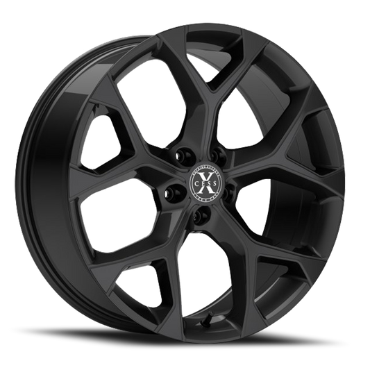 XCESS X05 5 FLAKE 20X8.5 15MM 5X115 ALL GLOSS BLACK | X05051515GB