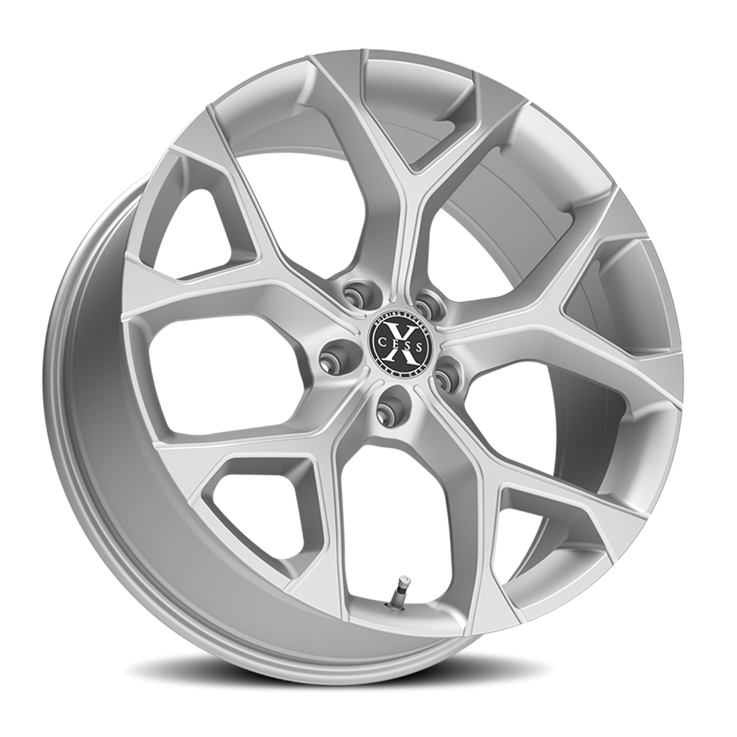 XCESS X05 5 FLAKE 20X8.5 35MM 5X114.3 SILVER MACHINED | X05051435SM