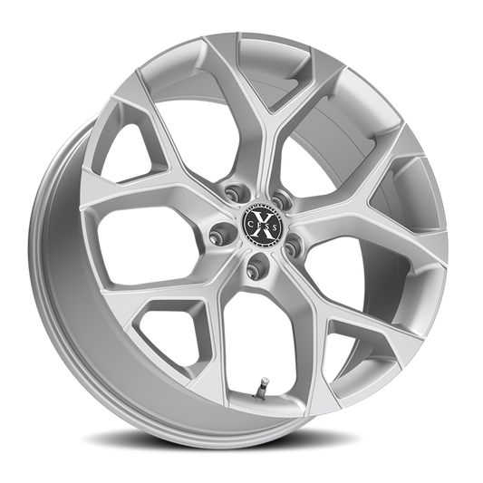 XCESS X05 5 FLAKE 24X9 35MM 5X120 SILVER MACHINED | X0549052035SM