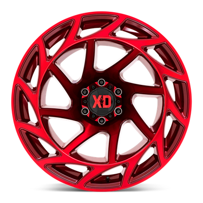 XD XD860 ONSLAUGHT 22X12 -44 8X165.1 CANDY RED
