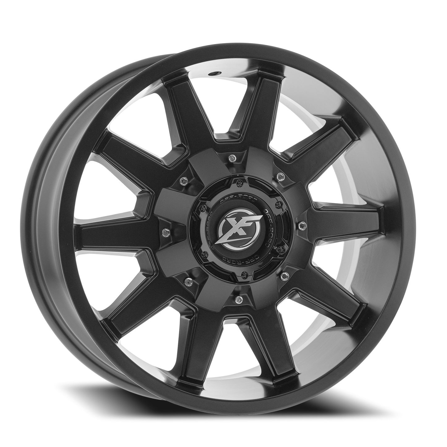 XF OFF-ROAD XF-219 20X10 -12 5X127/5X139.7 MATTE BLACK