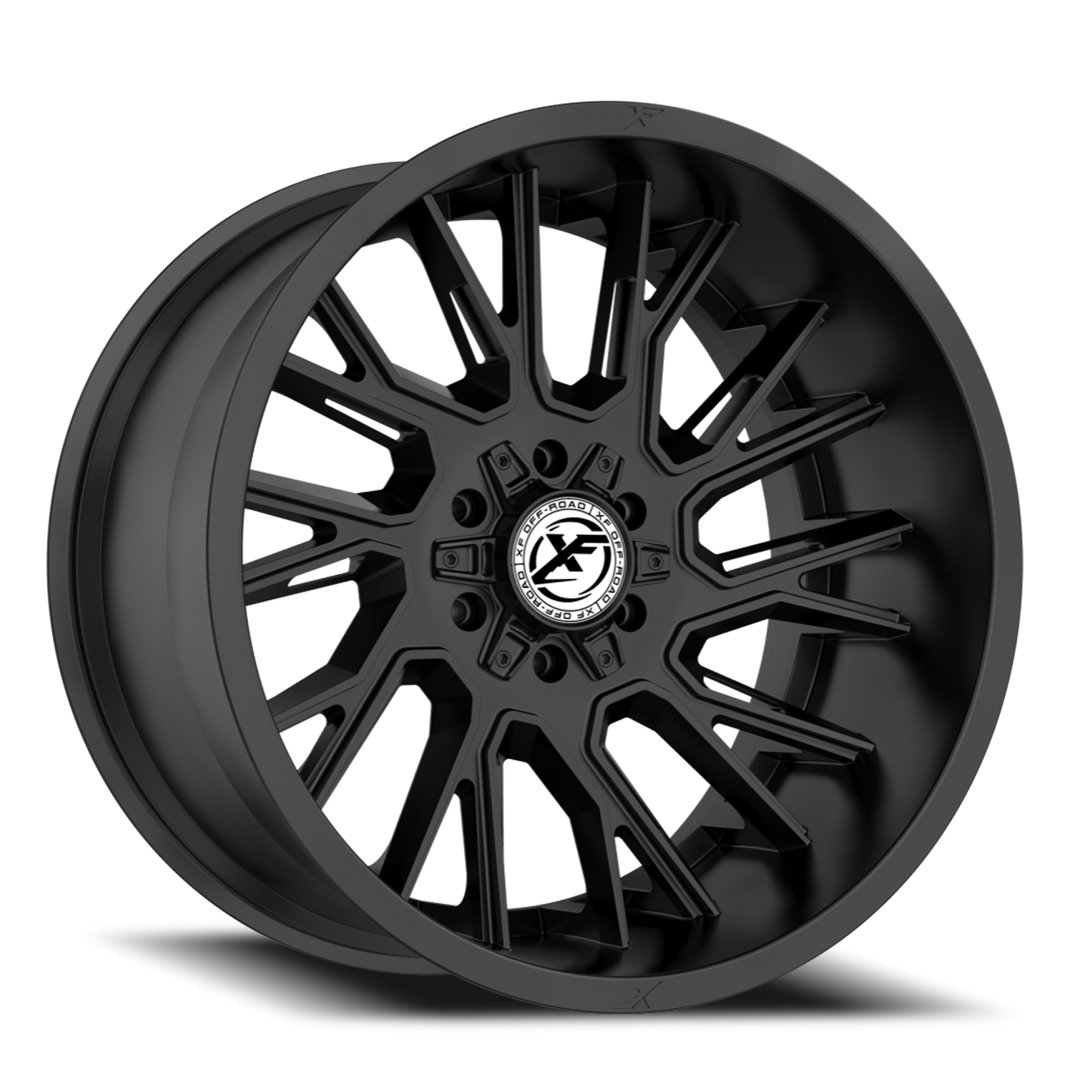 XF OFF-ROAD XF-230 20X10 -12 5X127/5X139.7 SATIN BLACK
