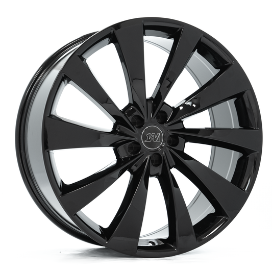 1AV ZX15 22x9 30 5x108 GLOSS BLACK