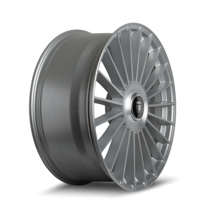 TOUREN TR10 - 24x10 35mm 5x112, 5x120 SATIN SILVER MACHINED Wheel | 3610-24109S35