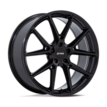 Petrol P1E 19x8 5x120 74 +35 GLOSS BLACK