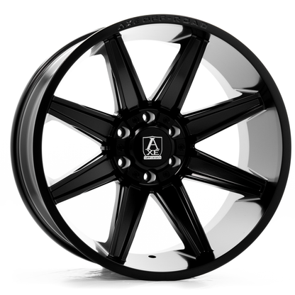 AXE Artemis 20x9.5 +15 6x135/6x139.7 (6x5.5) Full Satin Black