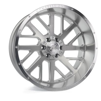 AXE Compression Forged Off-Road AX2.1 26x14 -76 6x135/6x139.7 (6x5.5) Silver Brush Milled