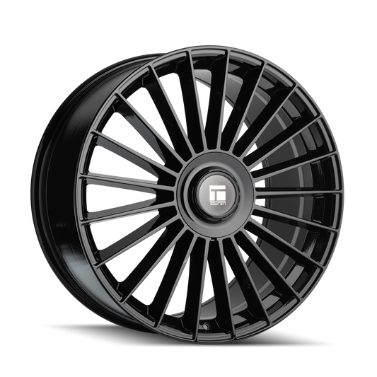 TOUREN TR10 - 22x9 35mm 5x112, 5x120 GLOSS BLACK Wheel | 3610-22909GB35