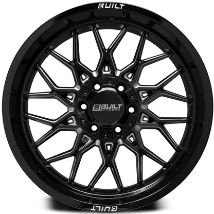 Built Offroad BTO-2 20x10 -19mm 6x135-6x139.7 Gloss Black