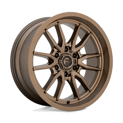 Fuel 1PC D788 CLASH 20X9 1 6X139.7/6X5.5 Bronze