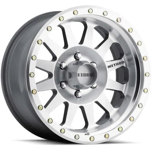 Method 304 17x8.5 6x139.7 (6x5.5) 0mm Double Standard Machined - Clear Coat MR30478560300