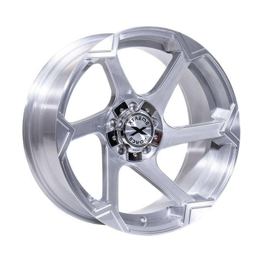 Xtreme Force XF-11 22x12 -51 5X127 (5x5)/5x139.7 (5x5.5) Full Brushed (right)
