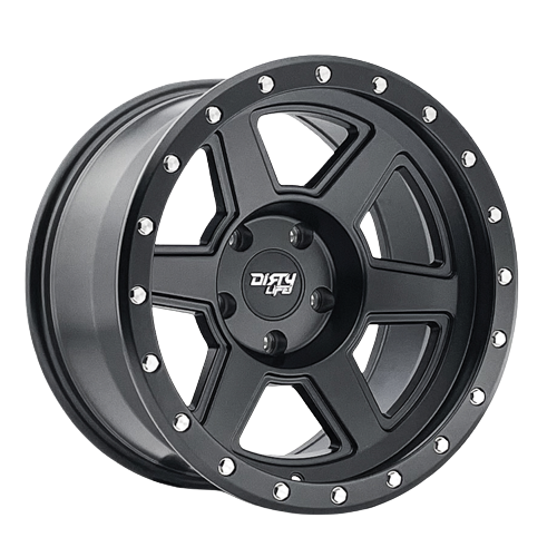 Dirty Life Compound - 18x9 -12mm 6x139.7 Matte Black Wheel | 9315-8983MB12