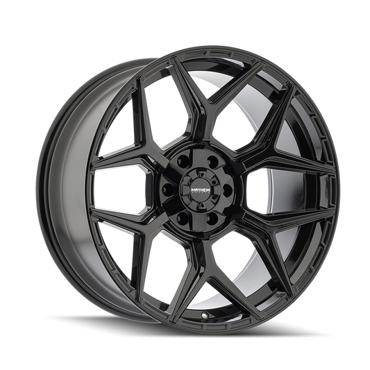 Mayhem 8119 Vanquish - 20x9 0mm 6x135, 6x139.7 Gloss Black Wheel | 8119-2937GB