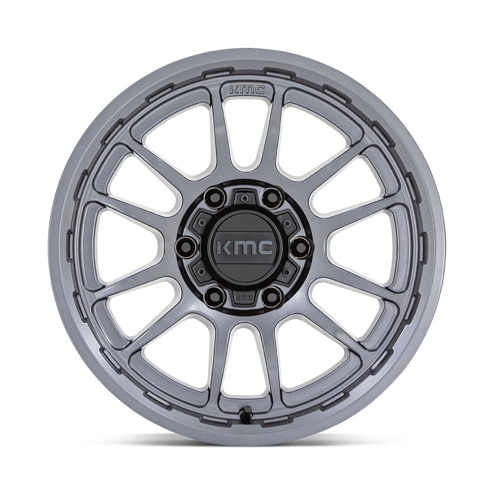KMC KM727 WRATH 17X8.5 0 6X139.7/6X5.5 MATTE ANTHRACITE