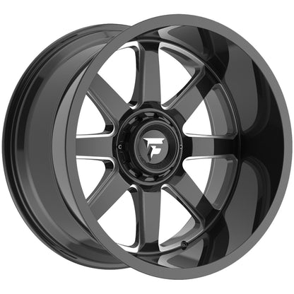 FITTIPALDI OFF ROAD FA16B 18X9, ET+12 6X135/6X5.50, CB106.2 BLACK MILLED