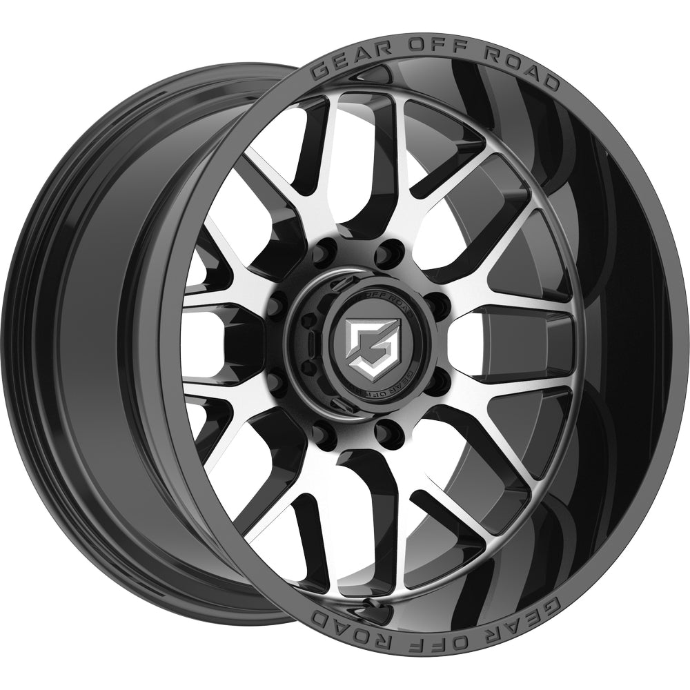 Gear Off Road 763MB RAID 20X10 -12 8X170 Black