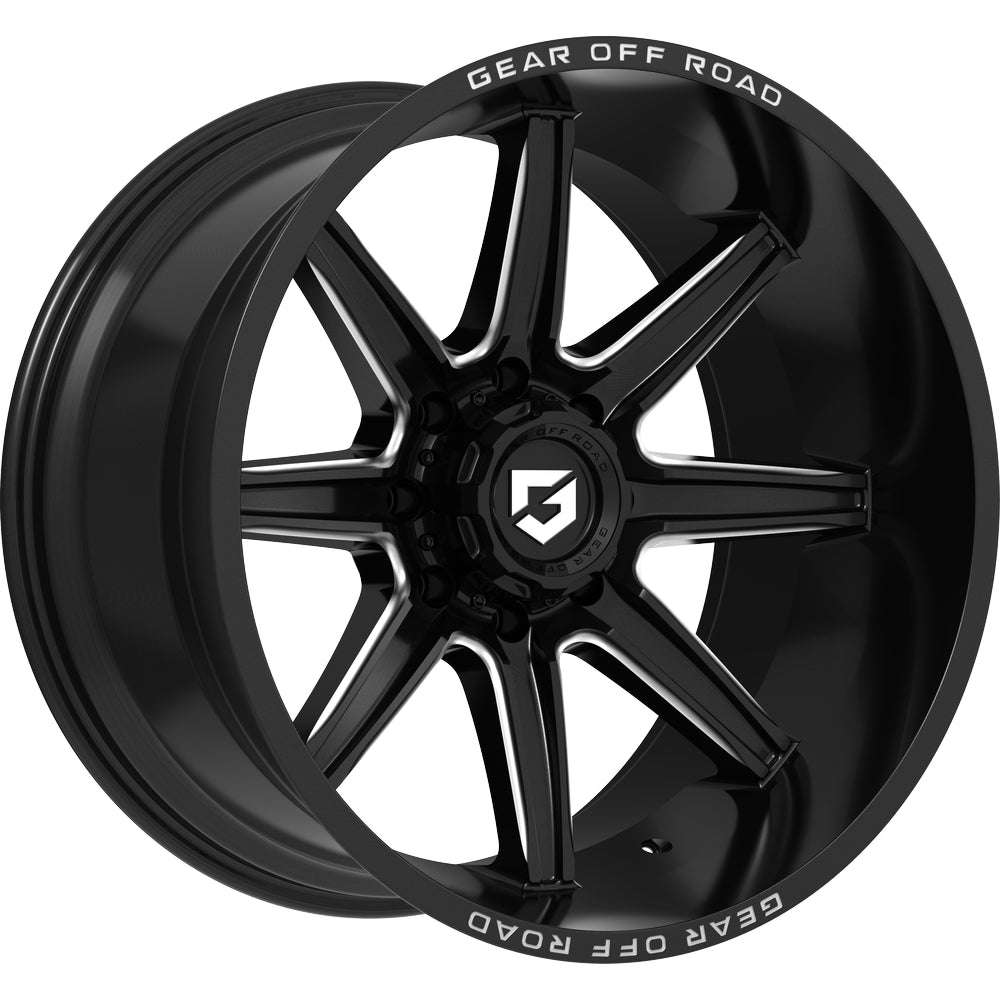Gear Off Road 765BM 20X9 +18 6X135/6X5.50 Black