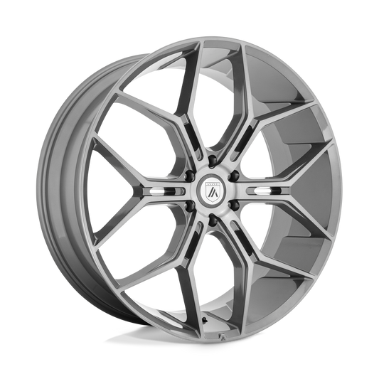 Asanti Black ABL-38 MONARCH TRUCK 22X9.5 20 6X139.7/6X5.5 Titanium Brushed