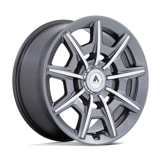 ASANTI BLACK ABL-41 ESQUIRE 22X9 27 5X112/5X120 GLOSS ANTHRACITE BRIGHT MACHINED