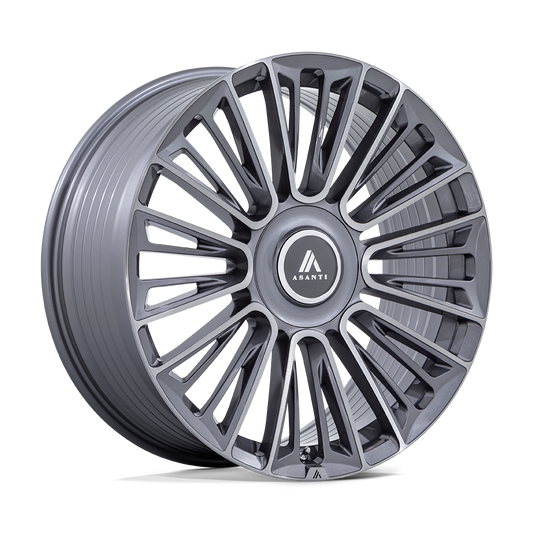 ASANTI BLACK AB049 PREMIER 22x9.5 25 6x135/6x139.7 ANTHRACITE BRUSHED