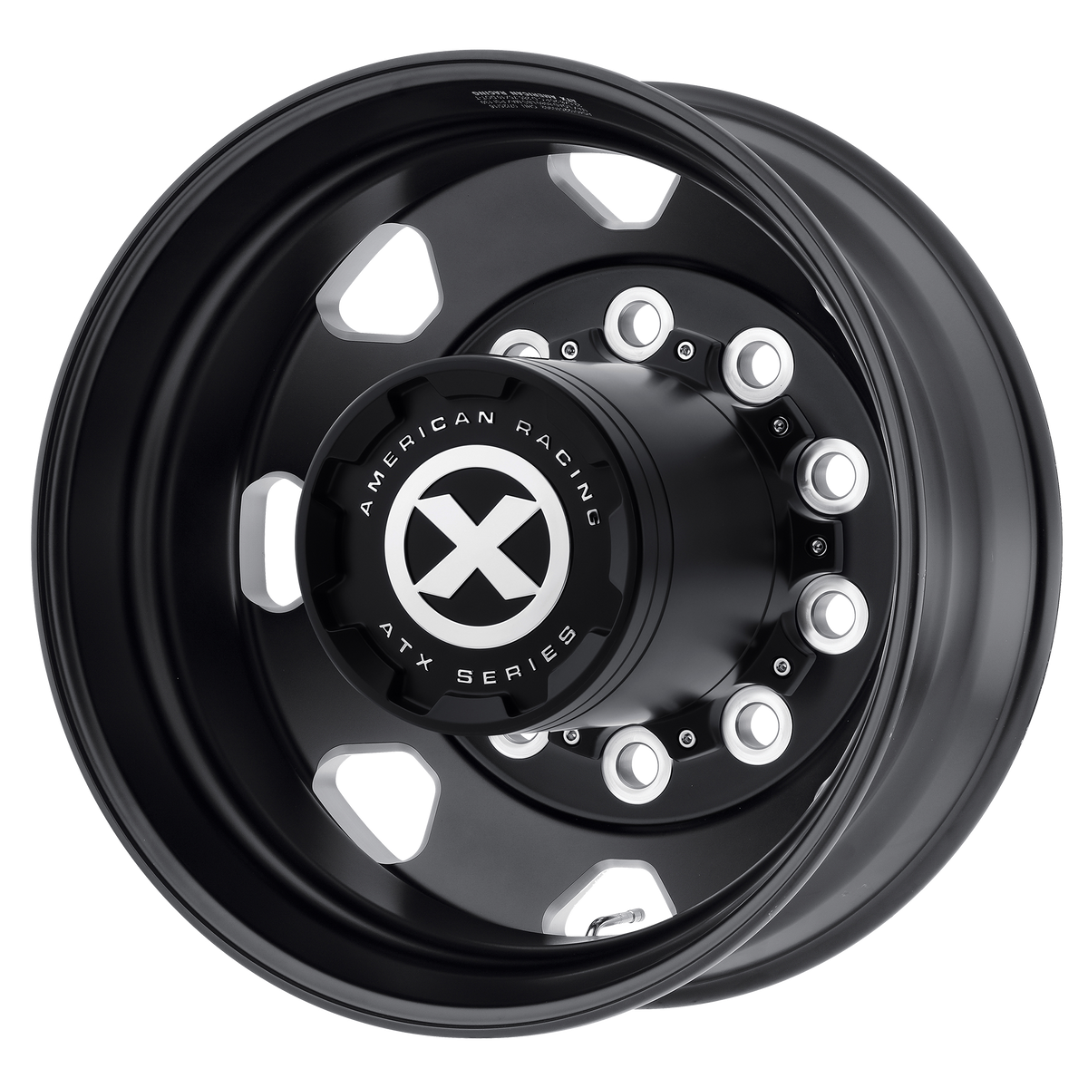 Atx AO401 OCTANE - 22.5x9 10x285.75 SATIN BLACK & MILLED Wheel | AO40122910902