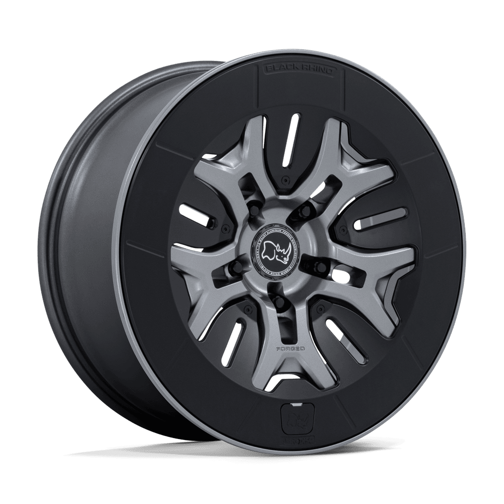 BLACK RHINO HARD ALLOYS BR406 ROCKLEDGE 20X8.5 35 5X139.7 MATTE GUNMETAL