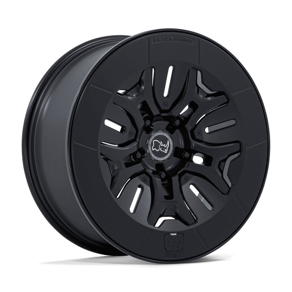 BLACK RHINO HARD ALLOYS BR406 ROCKLEDGE 20X8.5 35 5X139.7 MATTE BLACK
