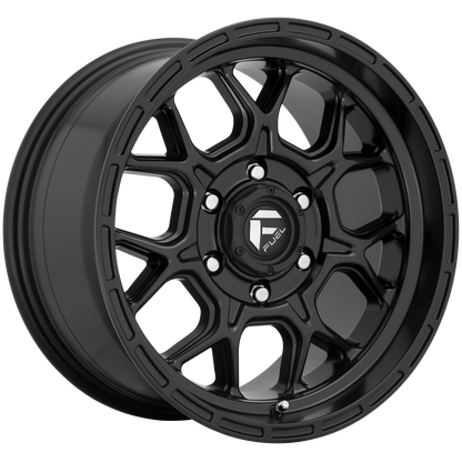 Fuel 1PC D670 TECH 20X10 -18 6X139.7 MATTE BLACK