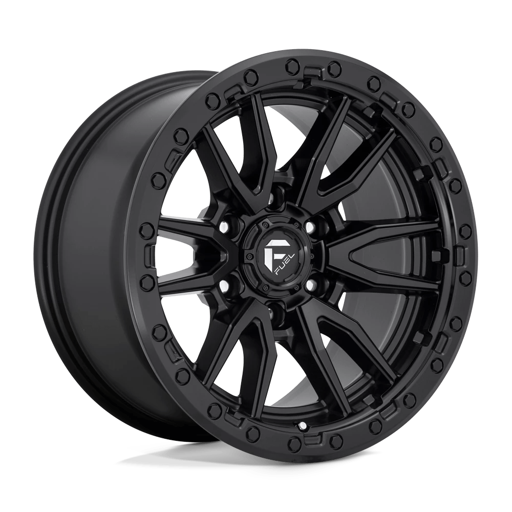 Fuel 1PC D679 REBEL 16X8 1 6X139.7/6X5.5 MATTE BLACK