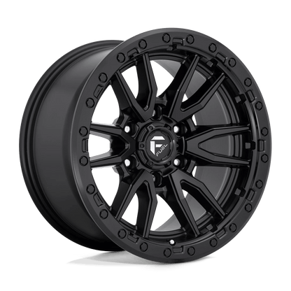 Fuel 1PC D679 REBEL 16X8 1 6X139.7/6X5.5 MATTE BLACK