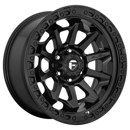 Fuel 1PC D694 COVERT 20X10 -18 8X170/8X6.7 MATTE BLACK