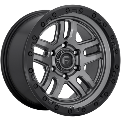 Fuel 1PC D701 AMMO 20X9 1 5X139.7 MATTE GUN METAL BLACK BEAD RING
