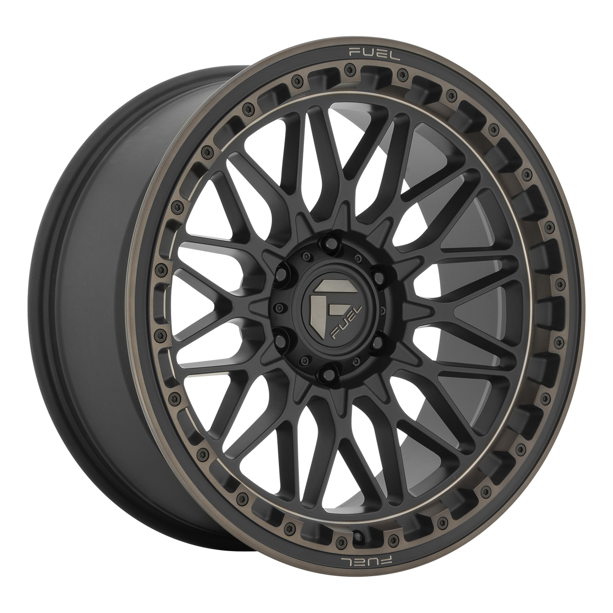Fuel 1PC D759 TRIGGER 20X9 1 5X127/5X5.0 Matte Black Dark Tint