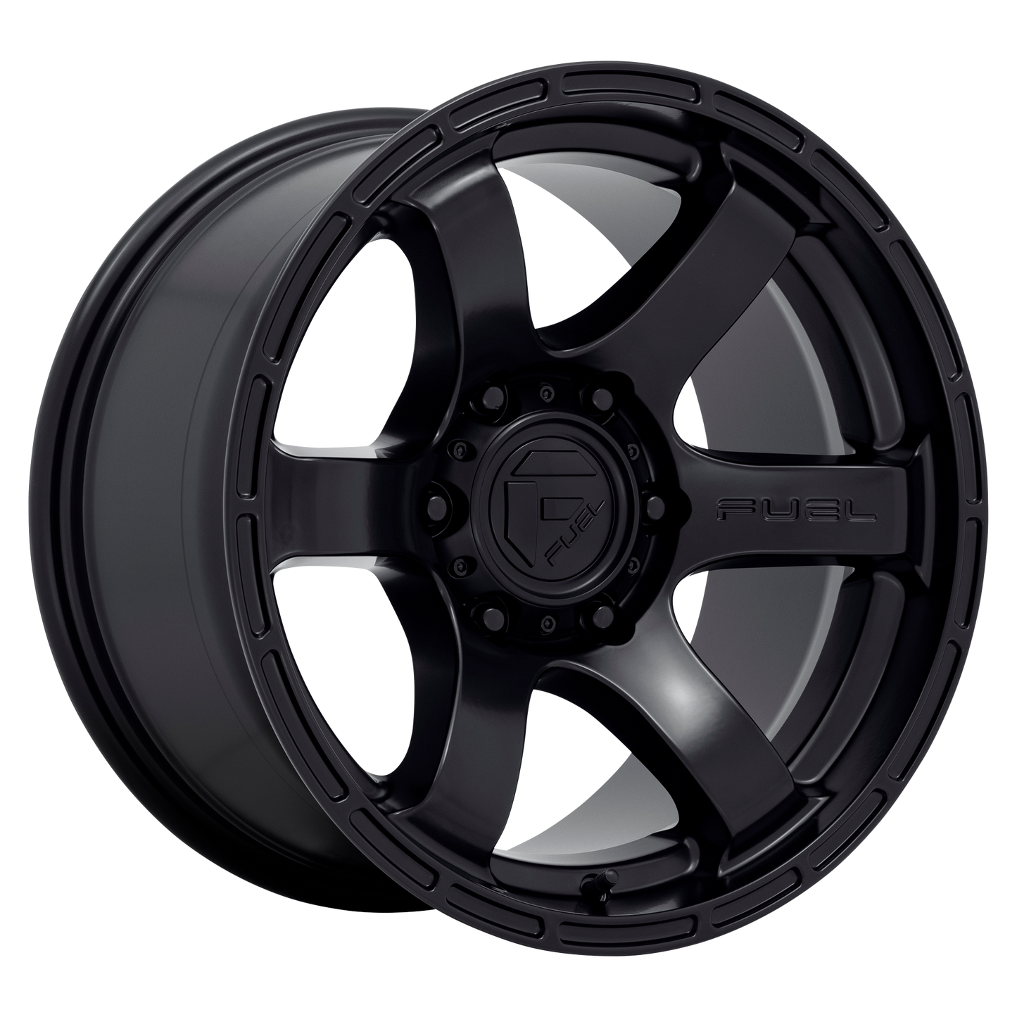 Fuel 1PC D766 RUSH 17X9 -12 6X139.7/6X5.5 SATIN BLACK