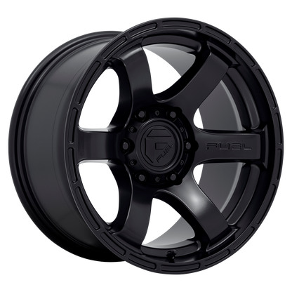 Fuel 1PC D766 RUSH 17X9 -12 6X139.7/6X5.5 SATIN BLACK