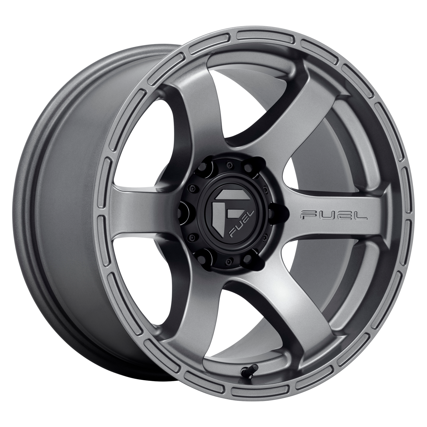 Fuel 1PC D767 RUSH 18X9 1 5X127/5X5.0 Matte Gun Metal