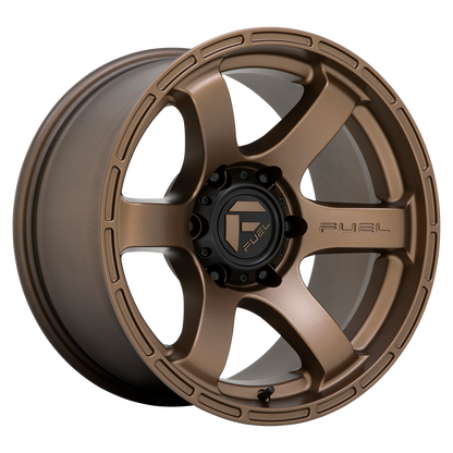 Fuel 1PC D768 RUSH 17X9 -12 6X139.7/6X5.5 Matte Bronze