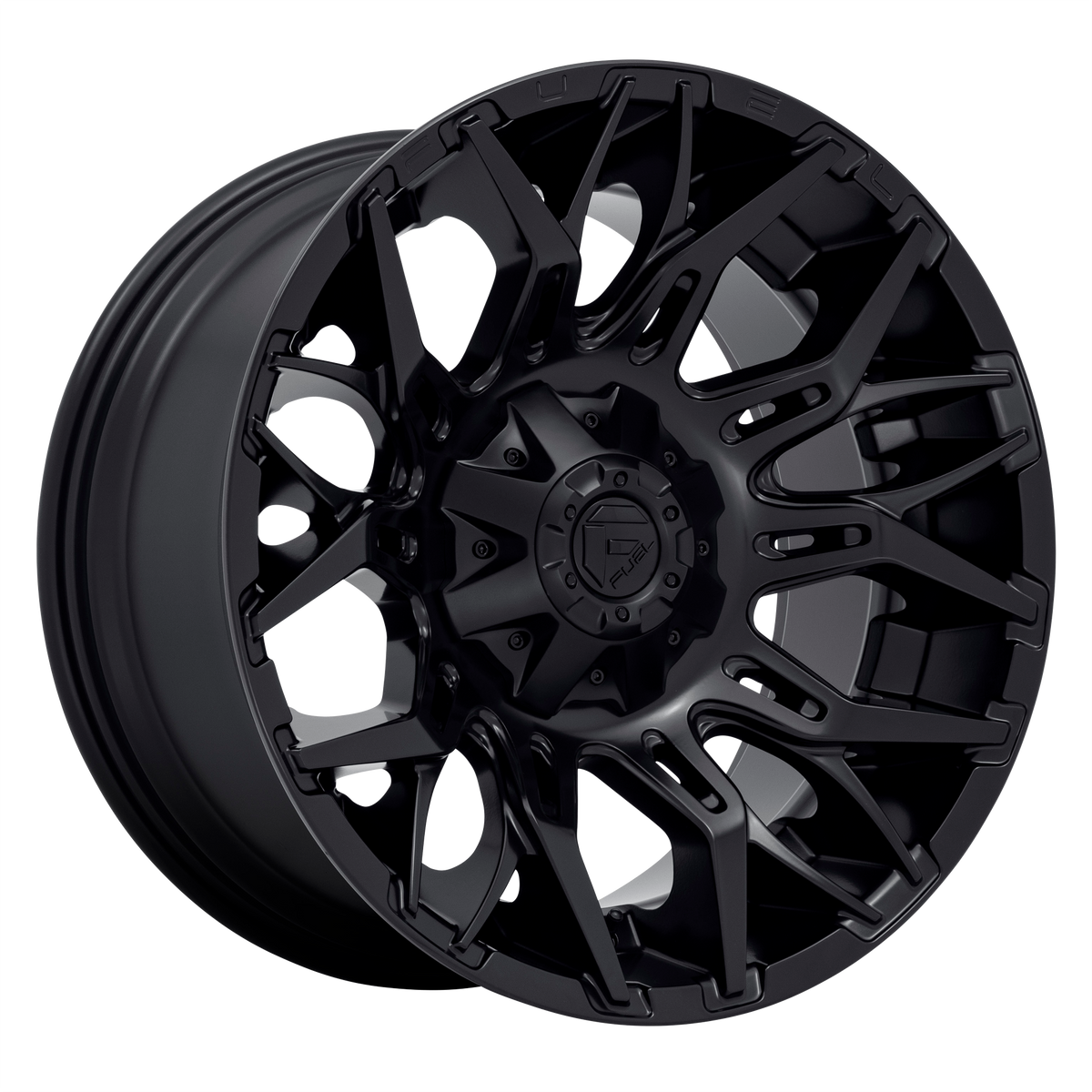 Fuel 1PC D772 TWITCH 20X10 -18 6X135/6X5.3/6X139.7/6X5.5 Blackout