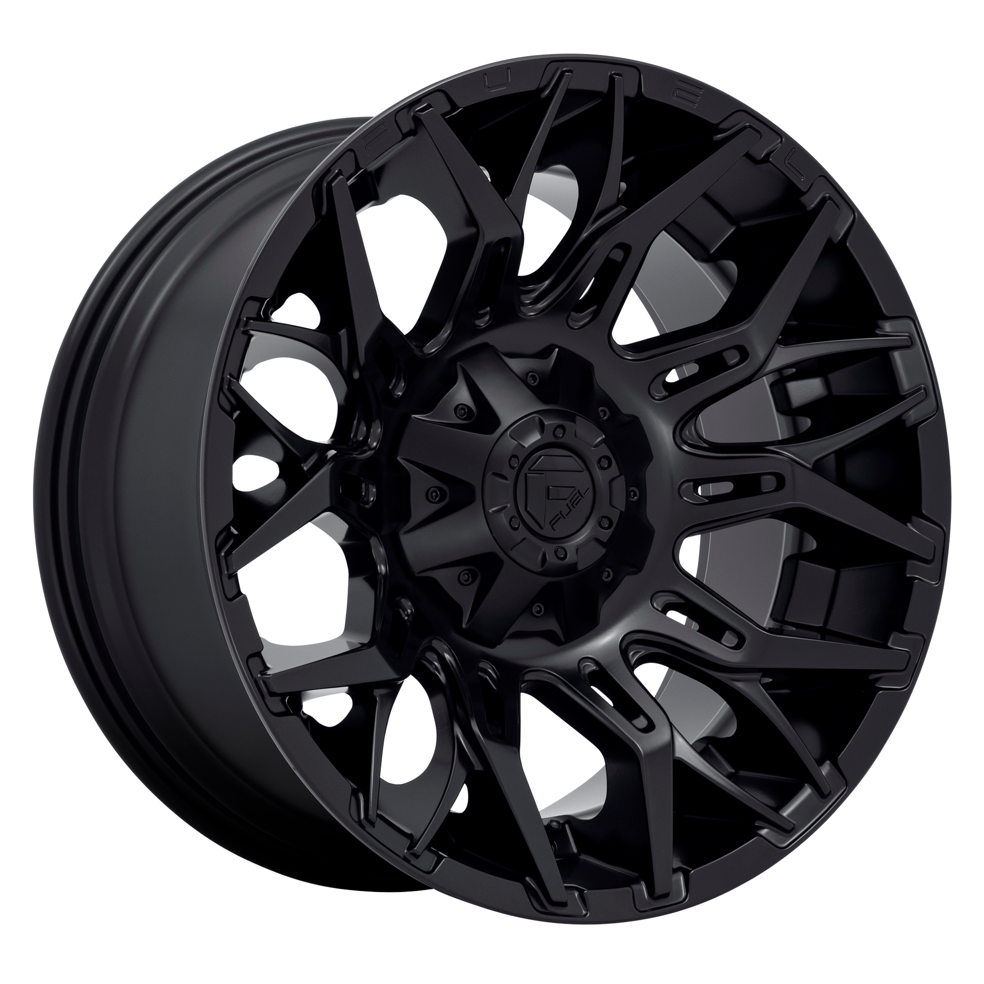 Fuel 1PC D772 TWITCH 20X10 -18 6X135/6X5.3/6X139.7/6X5.5 Blackout