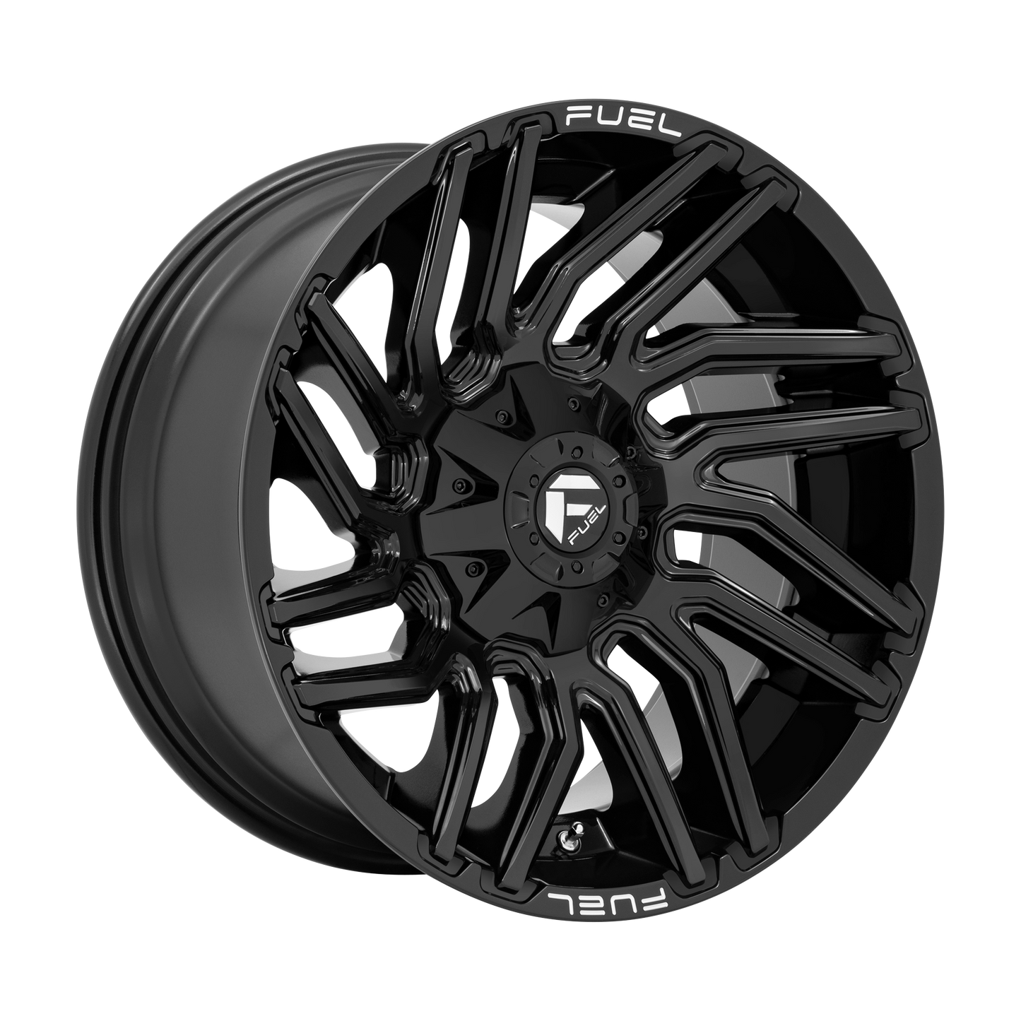 Fuel 1PC D776 TYPHOON 20X9 1 8X170/8X6.7 Gloss Black