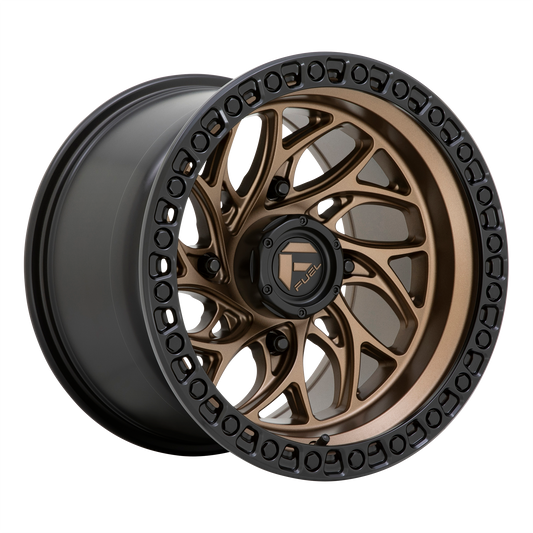 Fuel UTV D777 RUNNER UTV 15X7 10 4X137/4X137 Bronze With Black Ring