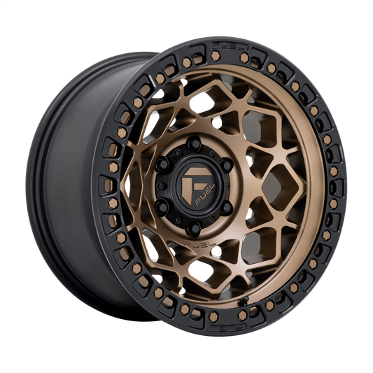 Fuel UTV D785 UNIT UTV 15X10 0 4X137/4X137 Bronze With Matte Black Ring