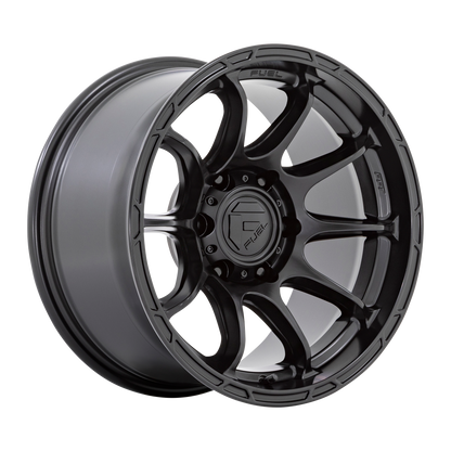 Fuel 1PC D791 VARIANT 20X9 1 5X139.7 MATTE BLACK