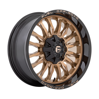 Fuel 1PC D797 ARC 22X12 -44 8X170/8X6.7 PLATINUM BRONZE WITH BLACK LIP