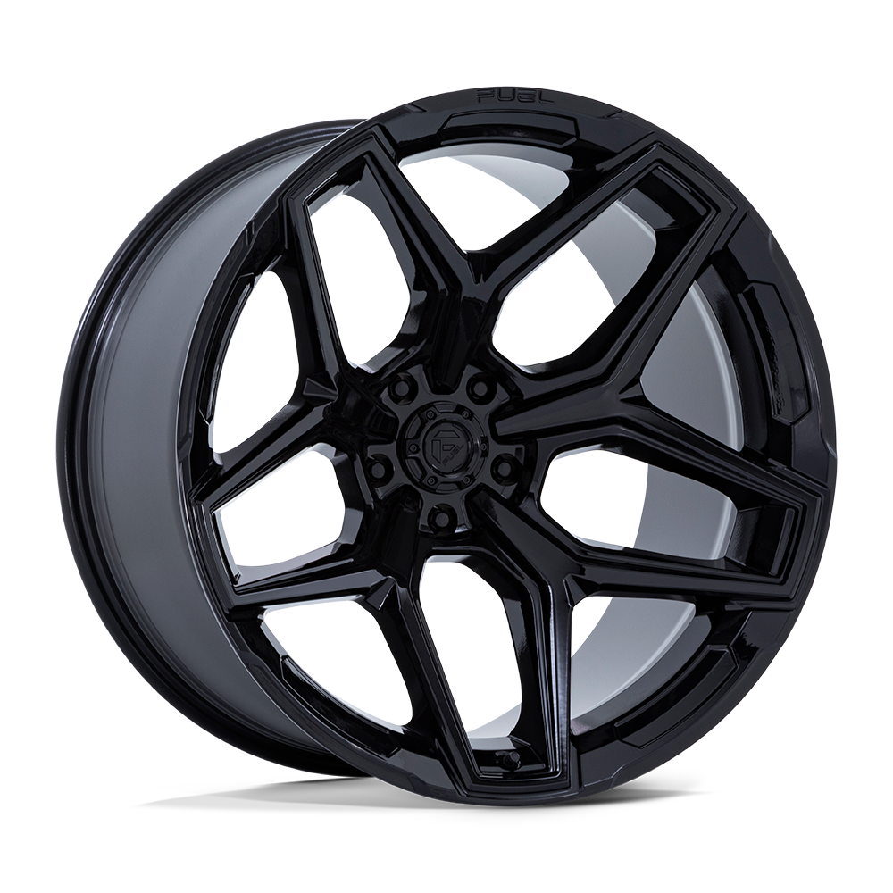 FUEL 1PC FLUX 22X10 -18 6X139.7 GLOSS BLACK