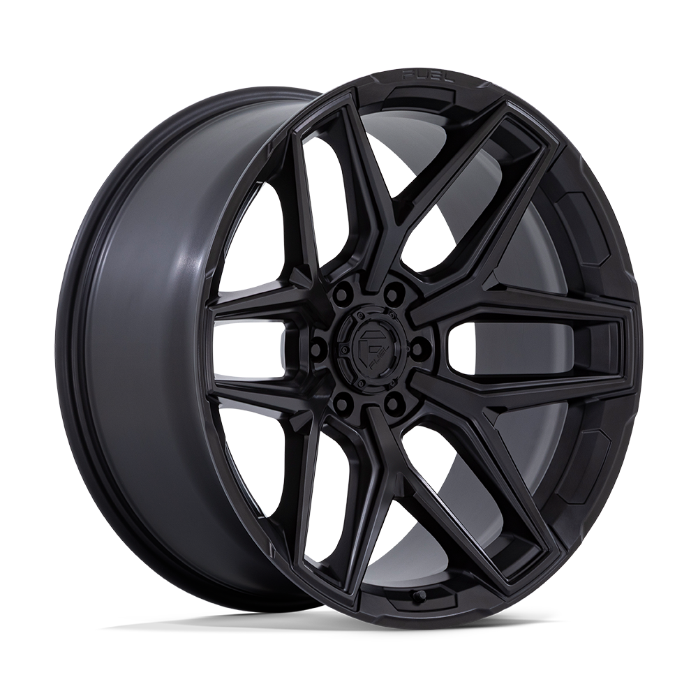 FUEL 1PC FLUX 22X12 -44 6X139.7 BLACKOUT
