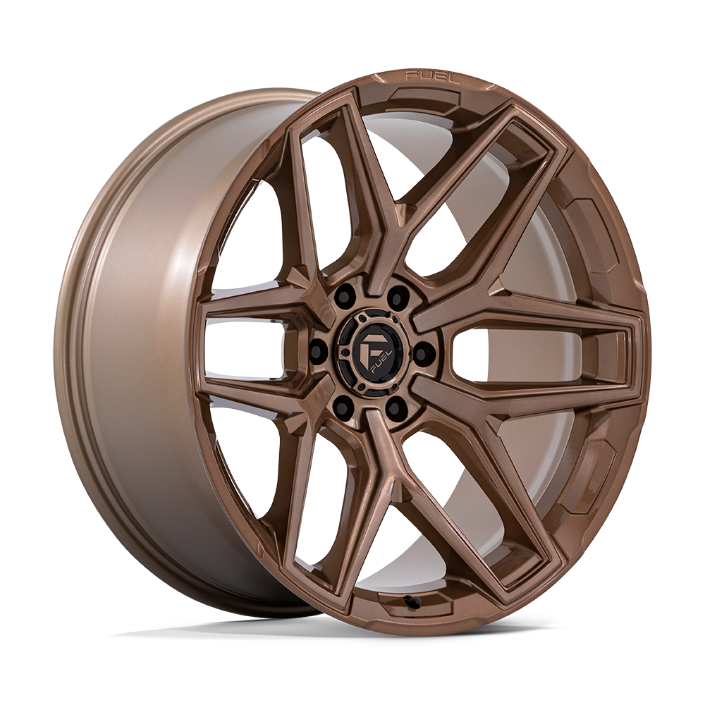 FUEL 1PC FLUX 20X10 -18 6X139.7 PLATINUM BRONZE